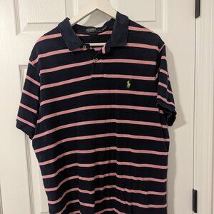 Men's Ralph Lauren Striped Polo Size XXL